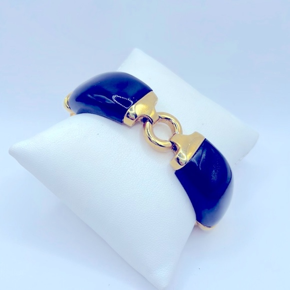 J. Crew Chunky Black Beaded Bracelet